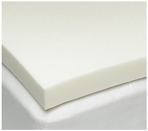 Queen 3 Inch iSoCore 2.0 Memory Foam Mattress Topper with Waterproof Cover and Two Contour Pillows included