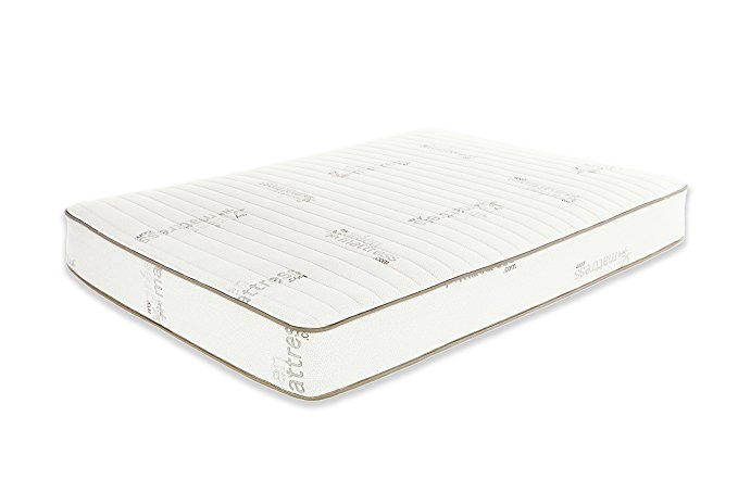 My Green Mattress Pure Echo GOTS Organic Cotton and Natural Wool Mattress (Two-Sided) (King) Made in the USA