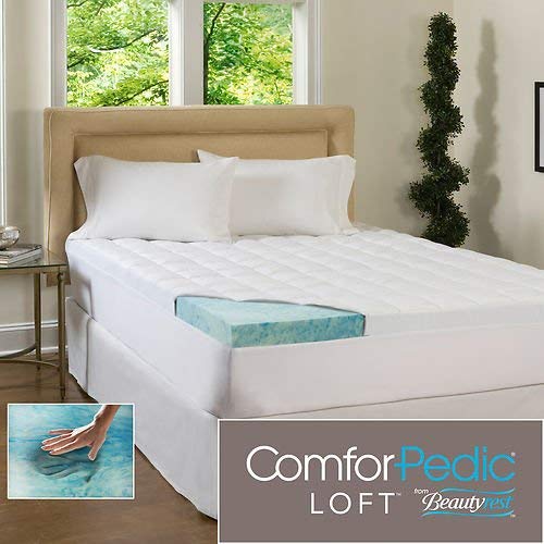 Beautyrest 5.5-inch Supreme Gel Memory Foam and Fiber Mattress Topper (King)