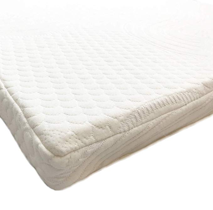 OrganicTextiles Organic Latex Mattress Topper, with Organic Cotton Topper Cover for Extended Durability - Twin XL (Twin Extra Long), Firm 2