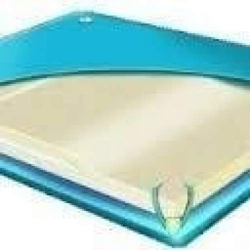 90% Waveless Hardside Waterbed Mattress for Queen size 60 X 84 Hardside Water Beds