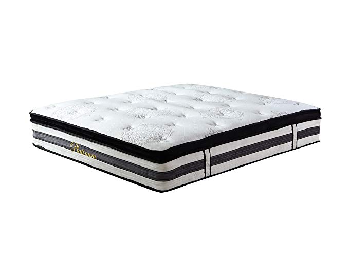 Swiss Ortho Sleep 15 inch Hybrid Innerspring and Memory Foam Pillow Top (Twin)
