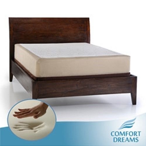 Comfort Dreams Select-A-Firmness 11-inch Queen-size Memory Foam Bed Mattress Soft Medium Firmness